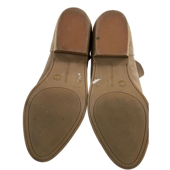 Lucky Brand Suede Ankle Booties - Picture 7 of 7